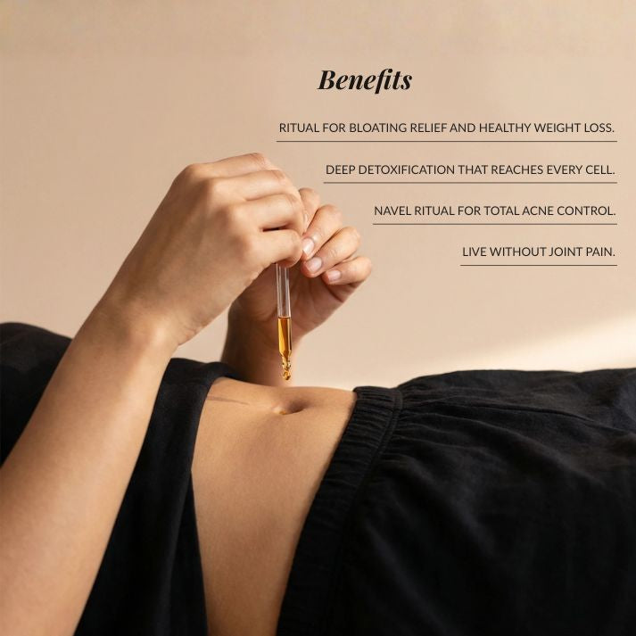 Nabhya Dhara Ayurvedic Navel Oil™ - (Buy 1 Get 1 FREE)
